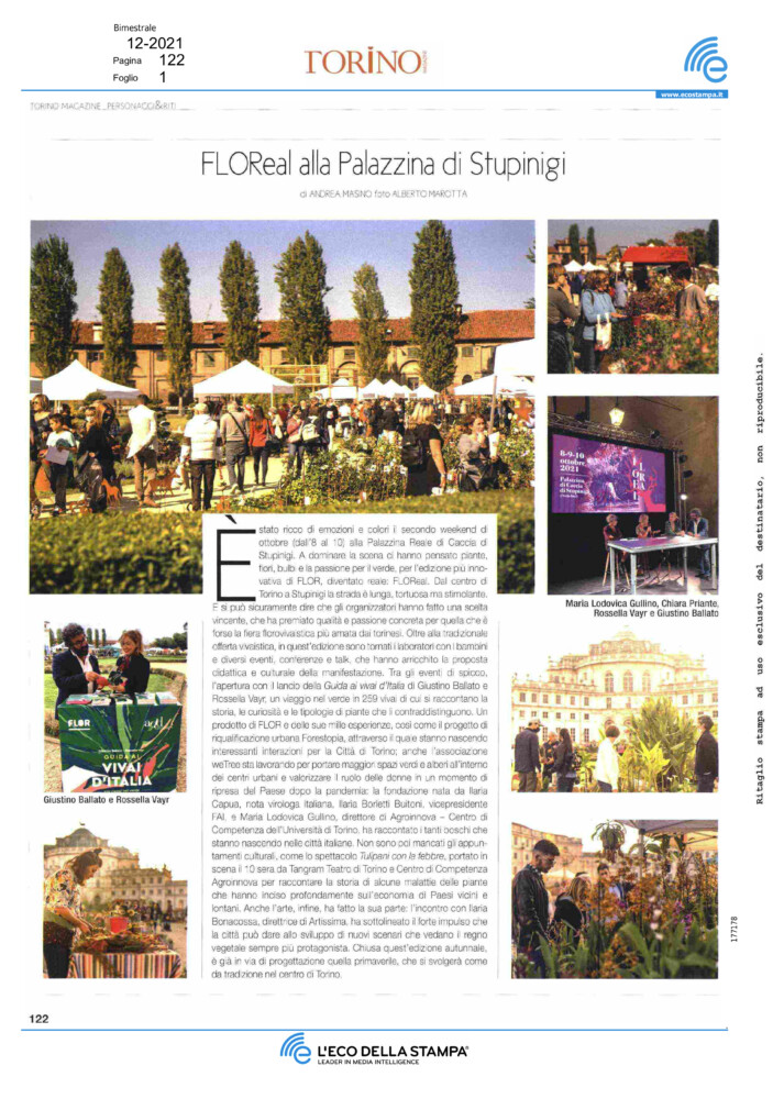 Torino Magazine - FLOReal alla Palazzina di Stupinigi